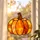 Pumpkin Stained Glass Fall Window Decor For Autumn Home Styling And Seasonal Gifting Custom Shape Window Hanging Acrylic Ornament - 6