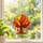 Autumn Stained Glass Tree with Falling Leaves for Cozy Fall Home Decor and Gifting Custom Shape Window Hanging Acrylic Ornament - 2