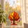 Autumn Stained Glass Tree with Falling Leaves for Cozy Fall Home Decor and Gifting Custom Shape Window Hanging Acrylic Ornament - 6