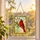 Red Cardinal Bird Decor For Garden Lovers And Nature Inspired Home Window Accent Gift Custom Shape Window Hanging Acrylic Ornament - 6