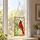 Red Cardinal Bird Decor For Garden Lovers And Nature Inspired Home Window Accent Gift Custom Shape Window Hanging Acrylic Ornament - 4
