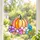 Floral Pumpkin Stained Glass Autumn Decor For Cozy Home Seasonal Gift Display Accent Custom Shape Window Hanging Acrylic Ornament - 2