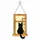 Black Cat Stained Glass Window Scene for Cozy Home Decor and Cat Lover Gifts at Home Custom Shape Window Hanging Acrylic Ornament - 1