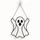 Ghost Halloween Hanging Decor for Spooky Home Celebrations, Parties, And Gifting Custom Shape Window Hanging Acrylic Ornament - 1