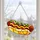 Colorful Hot Dog Kitchen Accent for Food Lovers, Cheerful Gift for Fast Food Fans Custom Shape Window Hanging Acrylic Ornament - 5