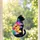 Black Cat Floral Suncatcher Decor For Gothic Home Windows, Garden, And Cat Lovers Custom Shape Window Hanging Acrylic Ornament - 2