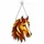 Horse Stained Glass Wall Decor for Rustic Ranch Homes and Equestrian Lovers Gift Custom Shape Window Hanging Acrylic Ornament - 1