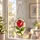 Red Rose Stained Glass Floral Accent For Cottage Window Decor And Garden Lovers Gift Custom Shape Window Hanging Acrylic Ornament - 4
