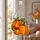 Autumn Pumpkin Trio Stained Glass Suncatcher For Fall Harvest Home Window Decor Gift Custom Shape Window Hanging Acrylic Ornament - 4