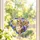 Long Haired Gray Cat With Purple Irises For Pet Memorial Keepsake Window Hanging Gift Custom Shape Window Hanging Acrylic Ornament - 2