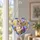 Long Haired Gray Cat With Purple Irises For Pet Memorial Keepsake Window Hanging Gift Custom Shape Window Hanging Acrylic Ornament - 4