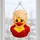 Blonde Duck Singer Gift For Country Music Fans, Holiday Decor And Stocking Stuffer Custom Shape Window Hanging Acrylic Ornament - 5