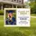 Personalized Graduate Photo & Name Yard Sign – Custom Outdoor Lawn Decor Gift for Graduation - 1