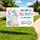 Personalized Birthday Party Yard Sign – Custom Arrow Directional Lawn Sign for Guests, Party Decor Gift - 4