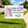 Personalized Birthday Party Yard Sign – Custom Arrow Directional Lawn Sign for Guests, Party Decor Gift - 4