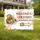 Personalized Event Welcome Yard Sign – Custom Group Name Arrow Lawn Sign, Outdoor Party Entrance Decor - 1