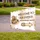 Personalized Event Welcome Yard Sign – Custom Group Name Arrow Lawn Sign, Outdoor Party Entrance Decor - 3