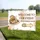Personalized Event Welcome Yard Sign – Custom Group Name Arrow Lawn Sign, Outdoor Party Entrance Decor - 5