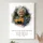 Personalized Memorial Watercolor Canvas – Custom Photo Name & Dates Wall Art, Sympathy Remembrance Gift - 2