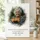 Personalized Memorial Watercolor Canvas – Custom Photo Name & Dates Wall Art, Sympathy Remembrance Gift - 1