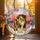 Custom Dog Portrait Stained Glass Suncatcher, Personalized Pet Memorial Cat Loss Keepsake, Pet Loss Gift - 1