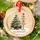 Personalized Glass Christmas Ornament – Custom Family Names & Year Street Sign Keepsake, Xmas Gift - 3