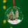 Personalized Glass Christmas Ornament – Custom Family Names & Year Street Sign Keepsake, Xmas Gift - 4