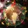 Personalized Couple Photo Christmas Ornament – Custom Names & Year Glass Wreath Keepsake, Wedding Gift - 1