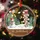 Personalized Glass Christmas Ornament – Custom Family Names & Year Street Sign Keepsake, Xmas Gift - 1