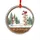 Personalized Glass Christmas Ornament – Custom Family Names & Year Street Sign Keepsake, Xmas Gift - 6