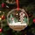 Personalized Glass Christmas Ornament – Custom Family Names & Year Street Sign Keepsake, Xmas Gift - 3