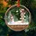 Personalized Glass Christmas Ornament – Custom Family Names & Year Street Sign Keepsake, Xmas Gift - 5