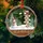 Personalized Glass Christmas Ornament – Custom Family Names & Year Street Sign Keepsake, Xmas Gift - 5