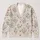 Vintage Cottage Floral Lattice for Everyday Layering and Garden Brunch Style Women All-over Print Knitted Cardigan - 1