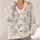 Vintage Cottage Floral Lattice for Everyday Layering and Garden Brunch Style Women All-over Print Knitted Cardigan - 4
