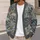 Muted Botanical Patchwork Blooms for Relaxed Layering and Everyday Weekend Style All-over Print Knitted Cardigan - 5