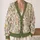 Pastel Wildflower Meadow for Relaxed Everyday Layering and Cottagecore Weekend Wardrobes All-over Print Knitted Cardigan - 2