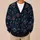Colorful Midnight Geometric Motifs for Relaxed Layering and Creative Everyday Style All-over Print Knitted Cardigan - 6