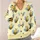 Kawaii Bee Motifs for Cheerful Spring Layering and Everyday Casual Style for Women All-over Print Knitted Cardigan - 4