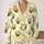 Kawaii Bee Motifs for Cheerful Spring Layering and Everyday Casual Style for Women All-over Print Knitted Cardigan - 2