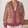 Raspberry Botanical Patchwork Motifs For Relaxed Layering And Everyday Women’s Style All-over Print Knitted Cardigan - 2
