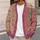 Raspberry Botanical Patchwork Motifs For Relaxed Layering And Everyday Women’s Style All-over Print Knitted Cardigan - 5