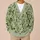 Green Hummingbirds and Wildflower Sprigs for Nature-Loving Everyday Layering Outdoors All-over Print Knitted Cardigan - 6