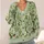Green Hummingbirds and Wildflower Sprigs for Nature-Loving Everyday Layering Outdoors All-over Print Knitted Cardigan - 4