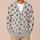 Multicolor Heart Motifs for Cozy Autumn Layering and Casual Everyday Wear for Women All-over Print Knitted Cardigan - 6