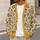 Botanical Honeycomb Flowers And Berries For Relaxed Everyday Layering In Women’s Style All-over Print Knitted Cardigan - 5