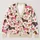Dachshund Hearts And Floral Bows For Casual Weekend Outfits, Women Dog Lovers All-over Print Knitted Cardigan - 1