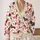 Dachshund Hearts And Floral Bows For Casual Weekend Outfits, Women Dog Lovers All-over Print Knitted Cardigan - 2