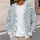 Watercolor Wildflower Meadow Blooms For Soft Everyday Layering And Spring Outings All-over Print Knitted Cardigan - 5
