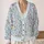 Watercolor Wildflower Meadow Blooms For Soft Everyday Layering And Spring Outings All-over Print Knitted Cardigan - 2
